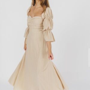 Worth Collective Corrine Cream Dress